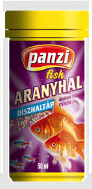 Panzi Aranyhal díszhaltáp - 50 ml (tizesével rendelhető!)
