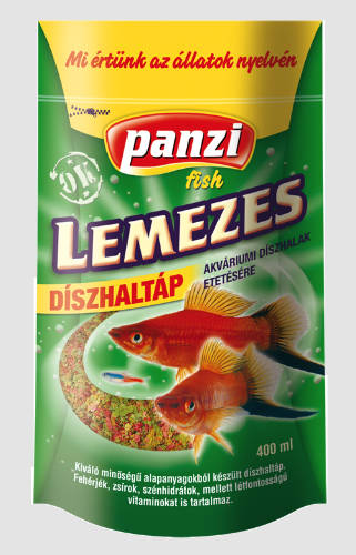 Panzi talpastasakos Lemezes díszhaltáp