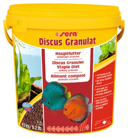 Sera Discus Granulat - granulatum táplálék díszhalak részére (4,2kg) nature