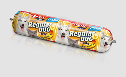 Panzi Regular Duo kutya-macska szalámi 800g