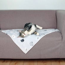 Trixie Mimi Blanket - takaró (világosszürke,mintás) macskák részére (70x50cm)