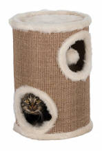 Trixie Cat Tower Edoardo - torony kaparófa (krém) macskák részére (ø33cm, 50cm)