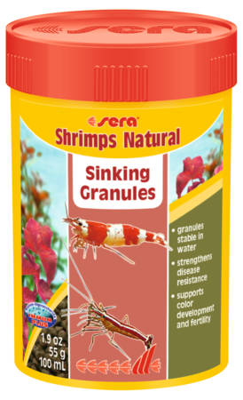 Sera Shrimps Natural - táplálék Garnéláknak és Rákoknak (100ml)