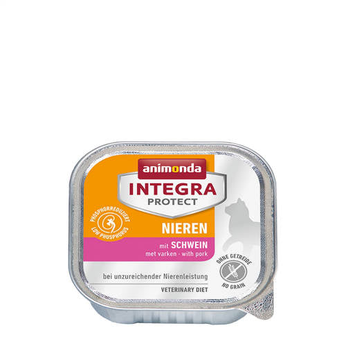 Animonda Integra Nieren (sertés) alutálkás - Vesebeteg macskák részére (100g)