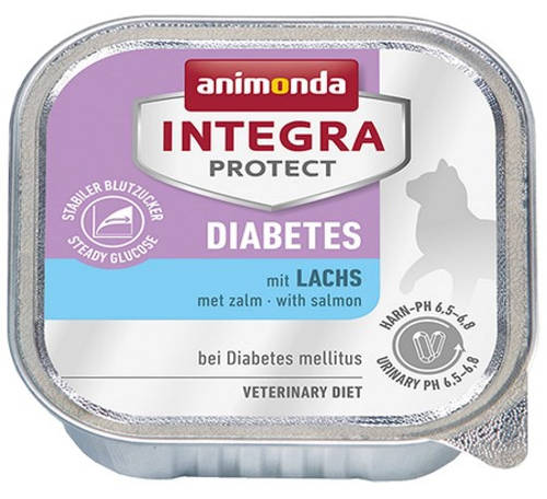 Animonda Integra Diabetes (lazac) alutálkás - Cukorbeteg macskák részére (100g)
