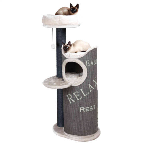 Kifutó termék:Trixie Juana Scratching Post - kaparófa (szürke,világos szürke) macskák részére (57x46cm)