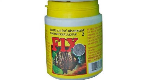 Fix 2 - teljesértékű díszhaltáp (sárga) növendék halak részére (200ml)