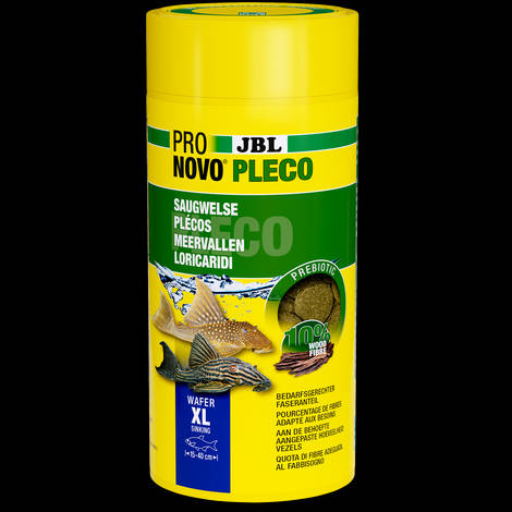 JBL ProNovoPleco - Tablettás eledel (XL-es méret) növényevő harcsák részére (15-40cm) 1l/510g