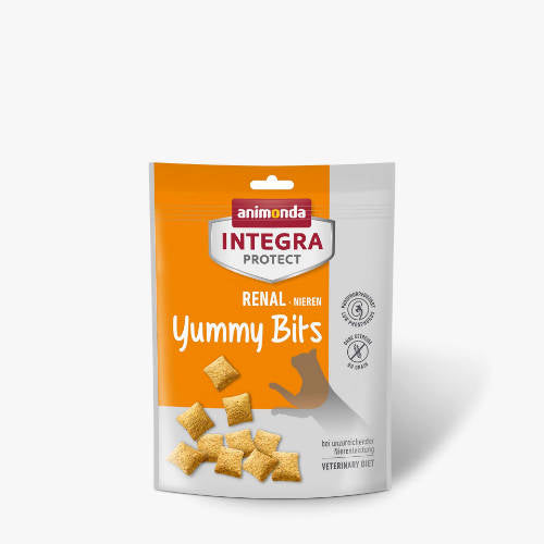 Animonda Integra Adult Renal Yummy Bits - jutalomfalat vesebetegség macskák részére (120g)