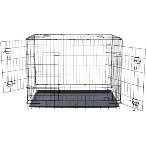 Trixie Home Kennel – szobakennel (horganyzott fém,fekete) kutyák részére (78x62x55cm)