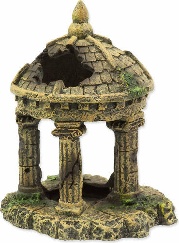 ReptiPlanet Aqua Excellent - dekoráció (várrom/kerámia hatású) akváriumokba (10,4x9,2x12,7cm)