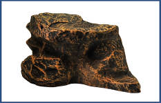 AquaDeckor - magas teknős kilépő (M) - akvaterráriumba (26x18x13cm)